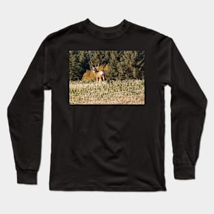 A deer with Antlers Long Sleeve T-Shirt